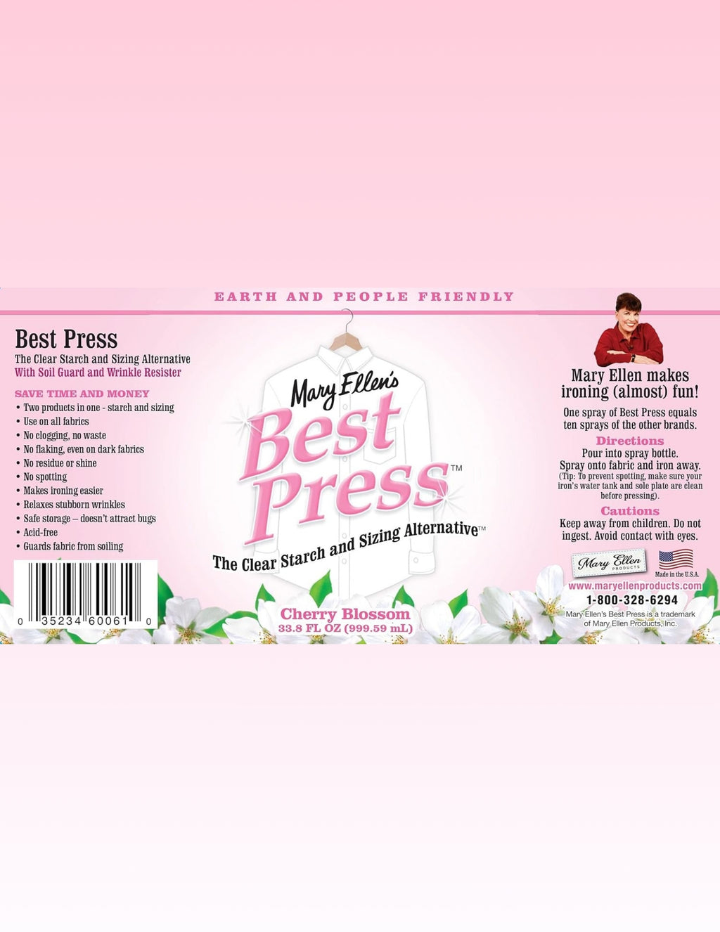 Mary Ellen's Best Press, 33.8-Ounces, Cherry Blossom