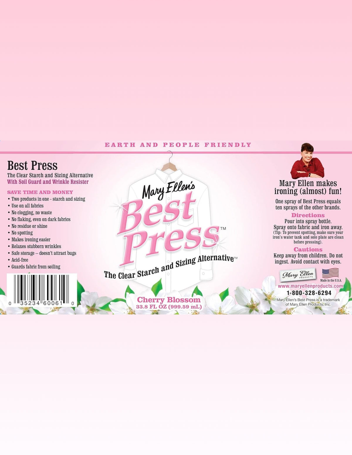 Mary Ellen's Best Press, 33.8-Ounces, Cherry Blossom