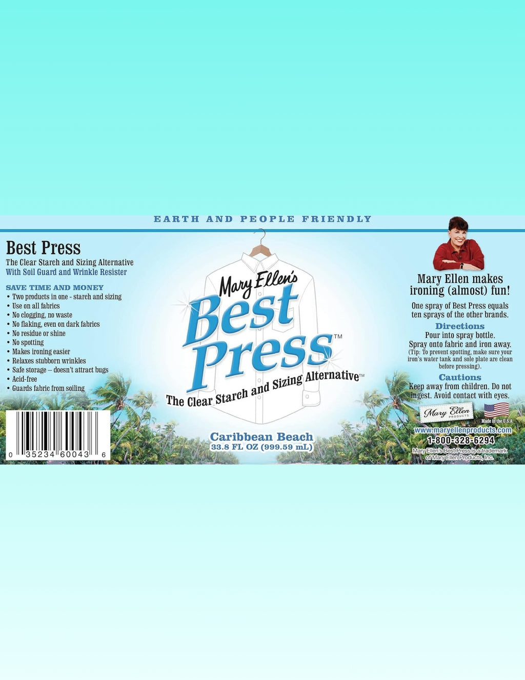 Mary Ellen's Best Press, 33.8-Ounces, Caribbean