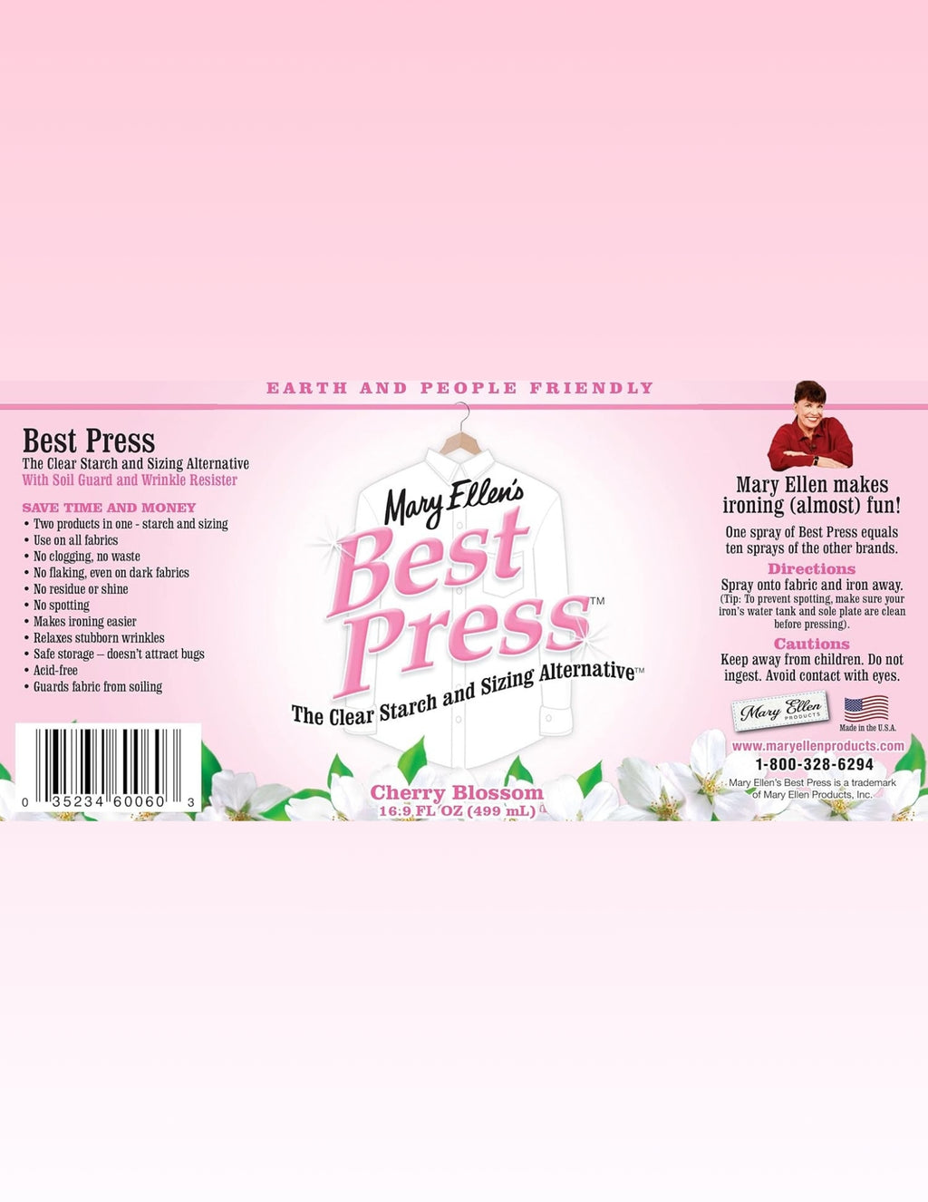 Mary Ellen's Best Press, 16.9-Ounces, Cherry Blossom